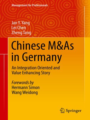 cover image of Chinese M&As in Germany